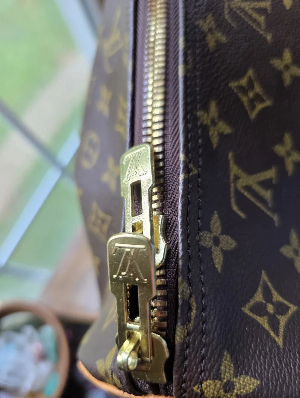 Louis Vuitton Brown Monogram Keepall 60 Travel Duffel